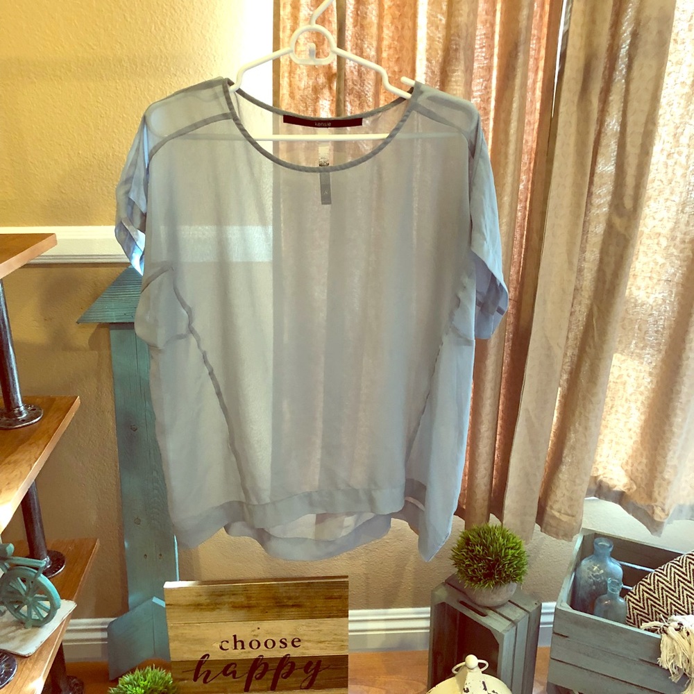 Sheer, flowy, Kensie Top